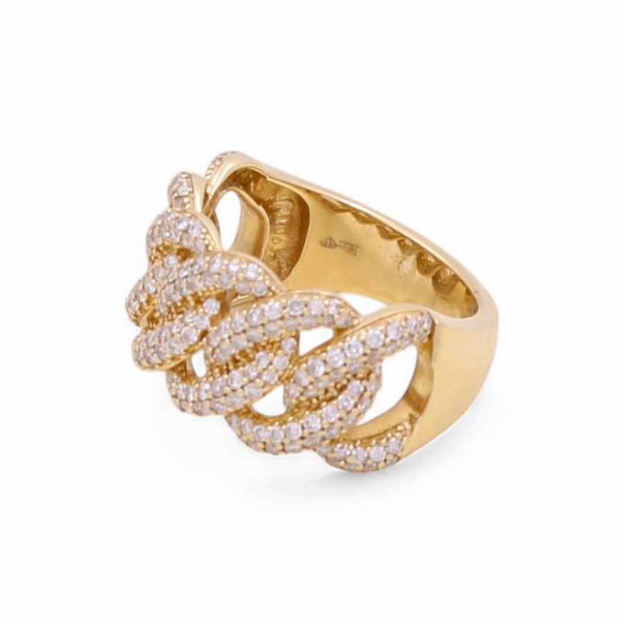 Yellow Gold 14k Ring with 1.60Tw Round Diamonds