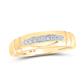 10k Yellow Gold  Classic 3 Pieces Set with 0.50 tw Round Diamonds