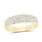 14k Yellow Gold  Classic 3 Pieces Set with 0.75 tw Round Diamonds