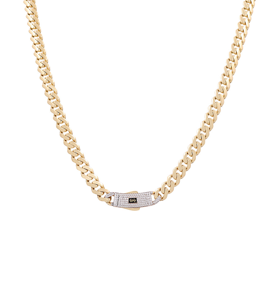 14K Men's Yellow Gold  Monaco Chain 22"