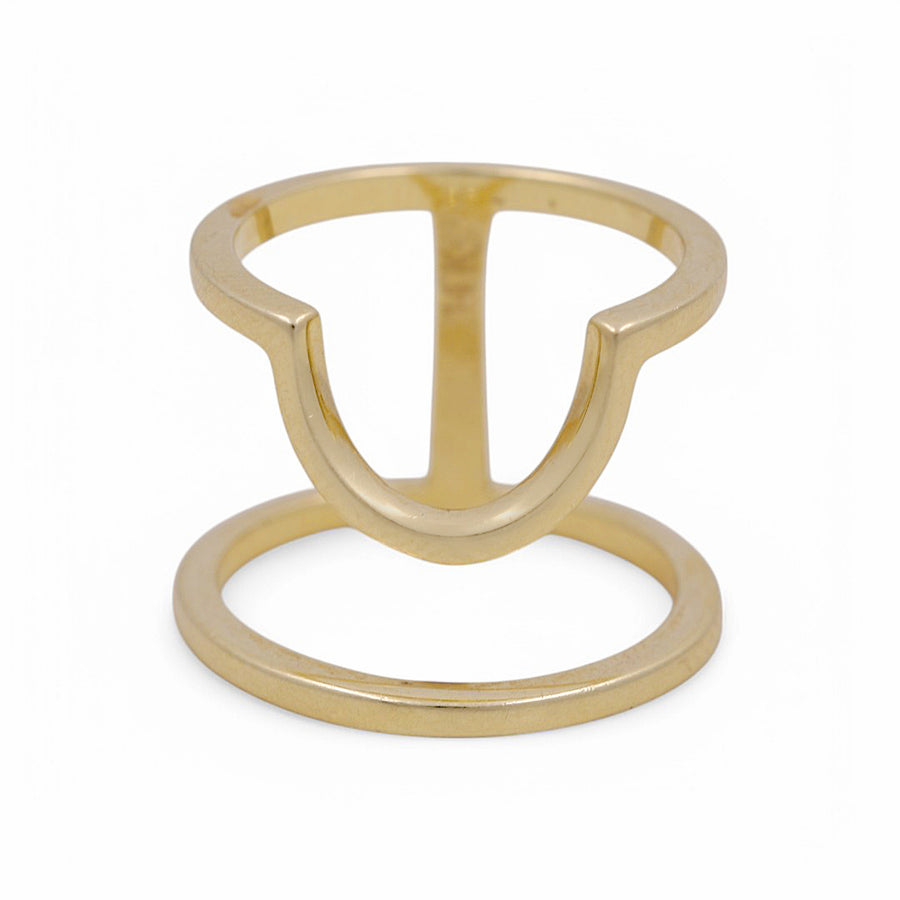 14K  Yellow Gold Toe Fashion Ring