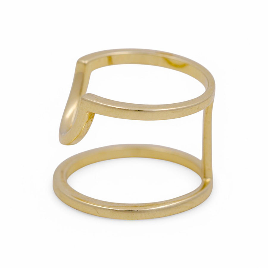 14K  Yellow Gold Toe Fashion Ring