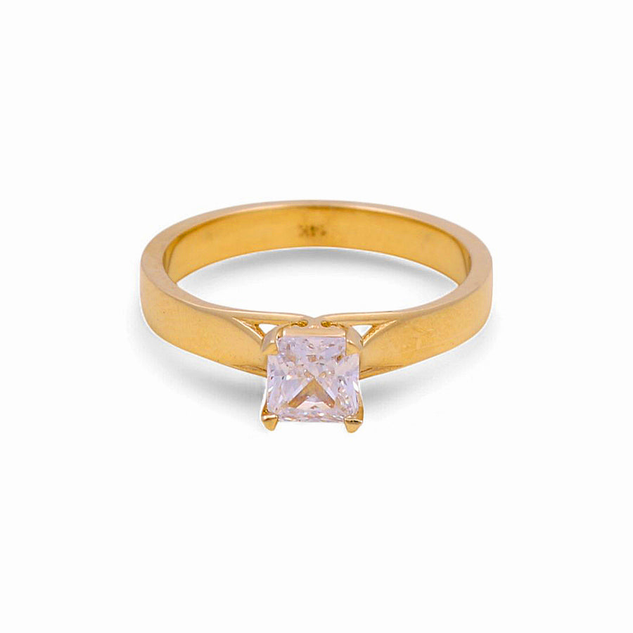 14K Yellow Gold Engagement Fashion Women's Ring