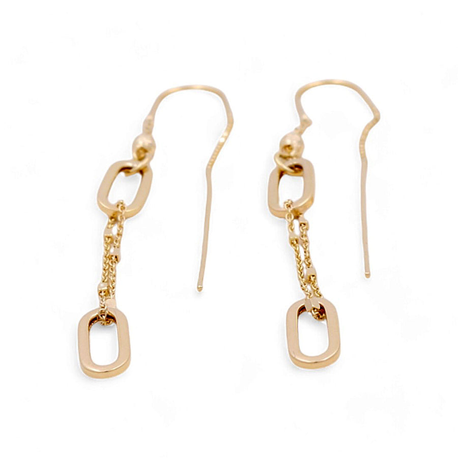 14K Yellow Gold Earrings