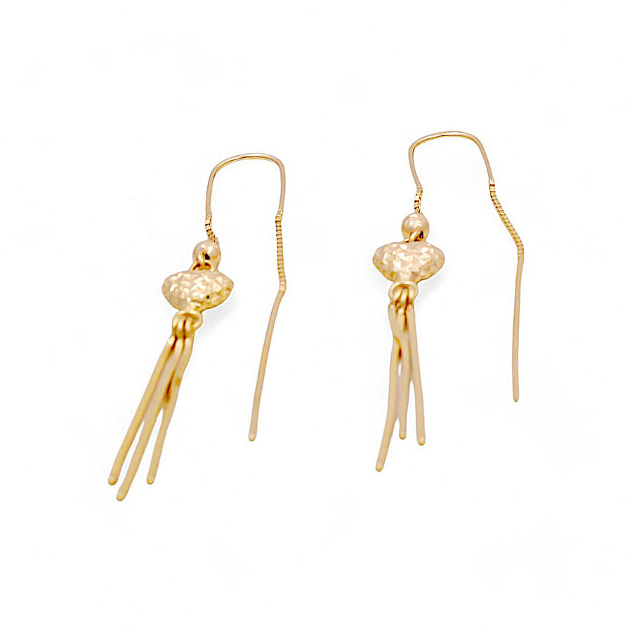 14K Yellow Gold Earrings