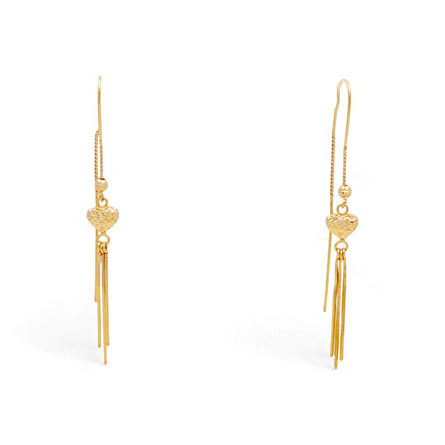 14K Yellow Gold Earrings