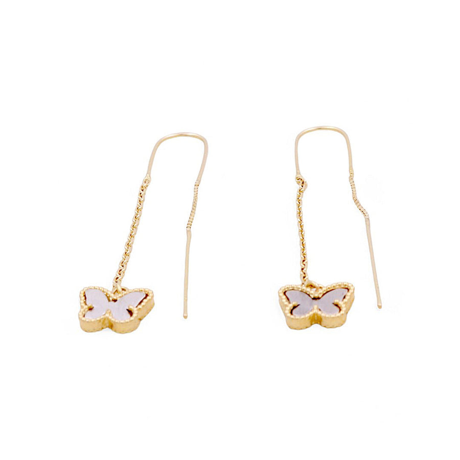 14K Yellow Gold Fashion Earrings