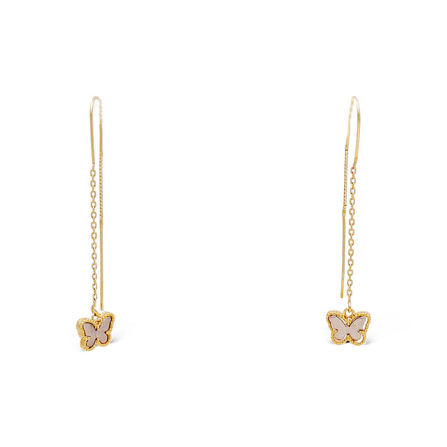 14K Yellow Gold Fashion Earrings