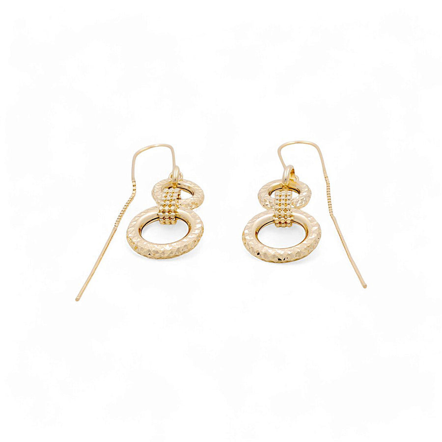 14K Yellow Gold Earrings