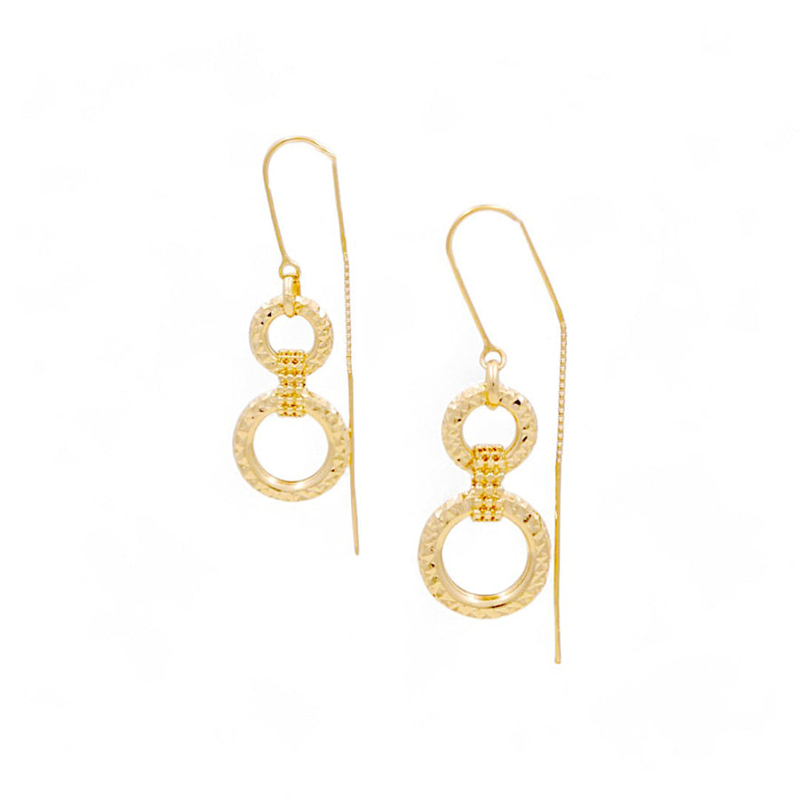 14K Yellow Gold Earrings