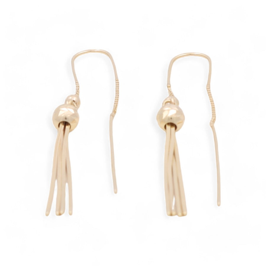 14K Yellow Gold Earrings