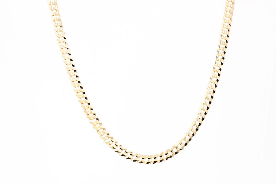 10K  Yellow Gold Curb Chain