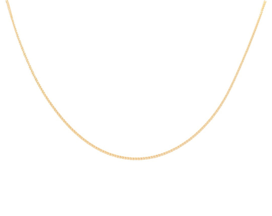 14K Women's Yellow Gold Franco Chain