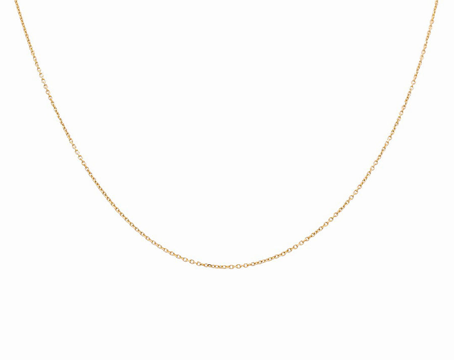 14k  Yellow Gold  Cable Chain