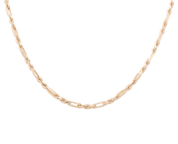 14K Yellow Gold Rope Chain