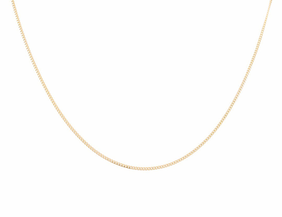 14K Yellow Gold Cuban Link Chain