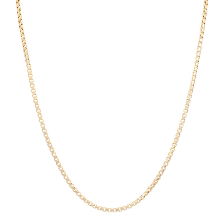 14k Yellow Gold  Box Chain