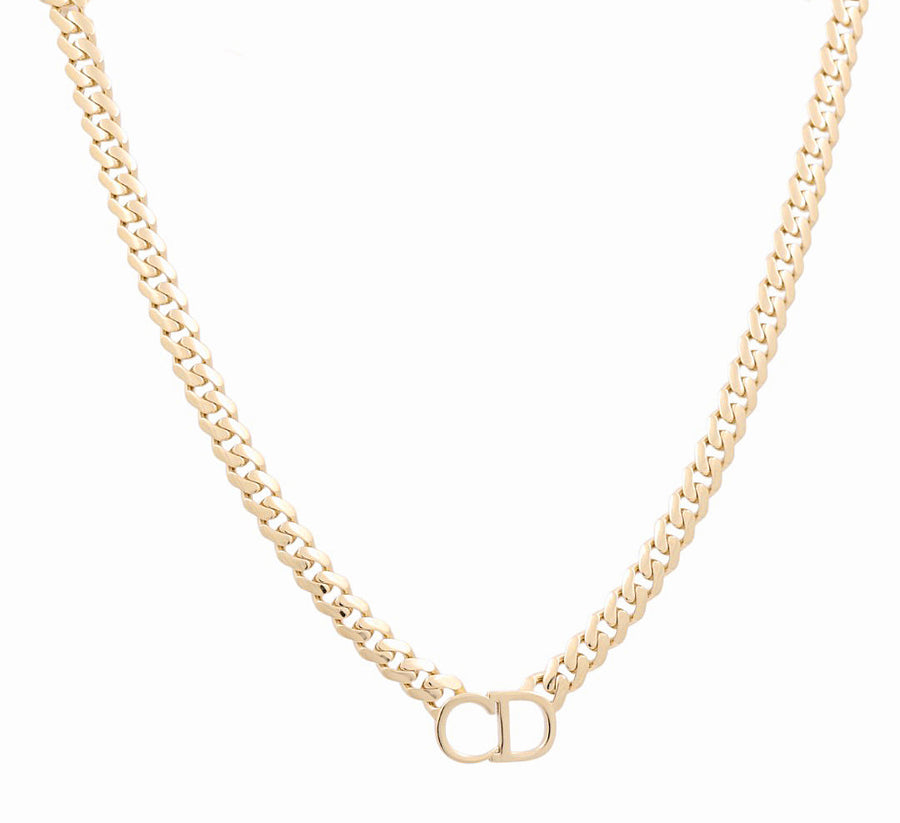 Yellow Gold 14K Monaco Necklace with Cd Necklaces