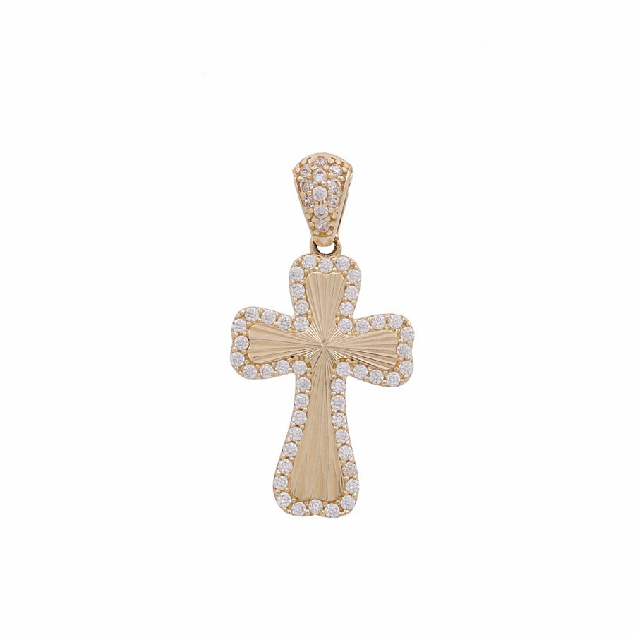 14K Yellow Gold Cross Pendant