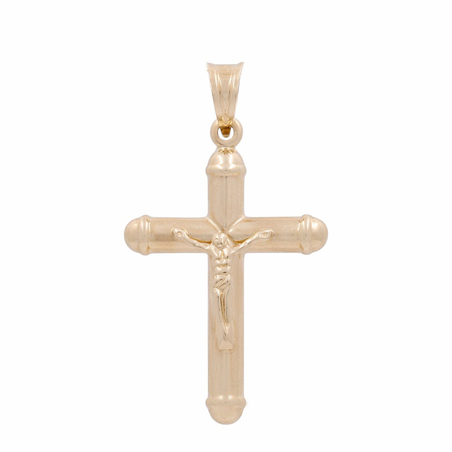 14K Yellow Gold Crucifix Pendant