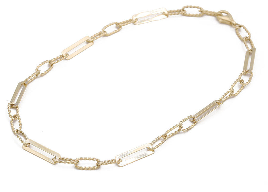 Yellow Gold 14k Fashion Ankle Bracelet