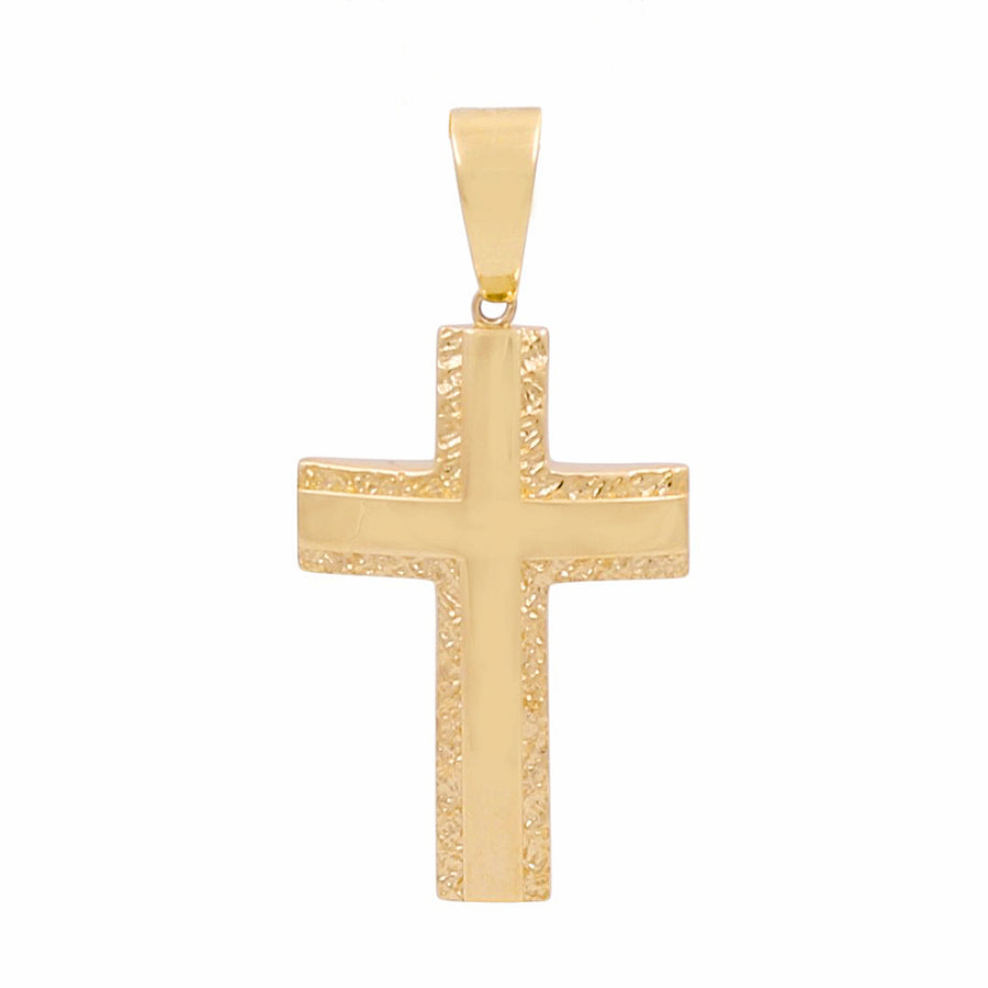 14K  Yellow Gold Cross Pendant