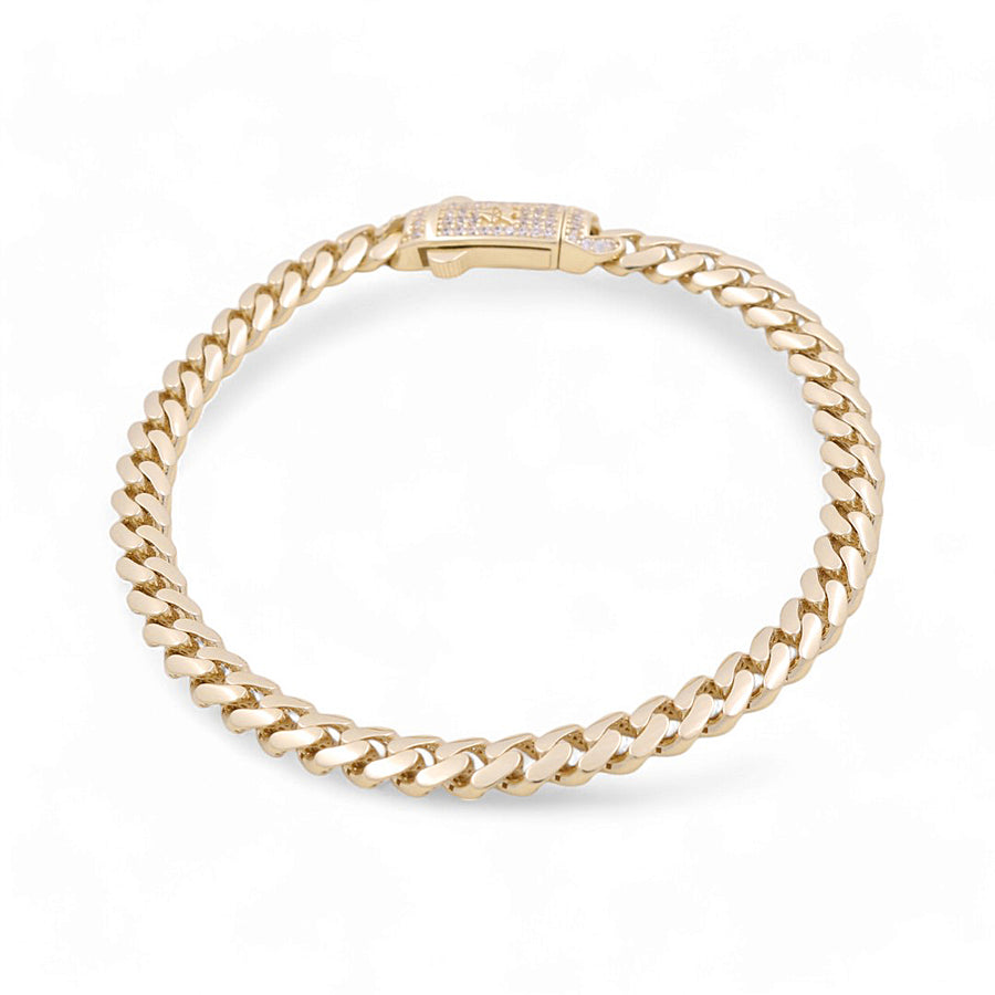 14K Yellow Gold Women Monaco Bracelet