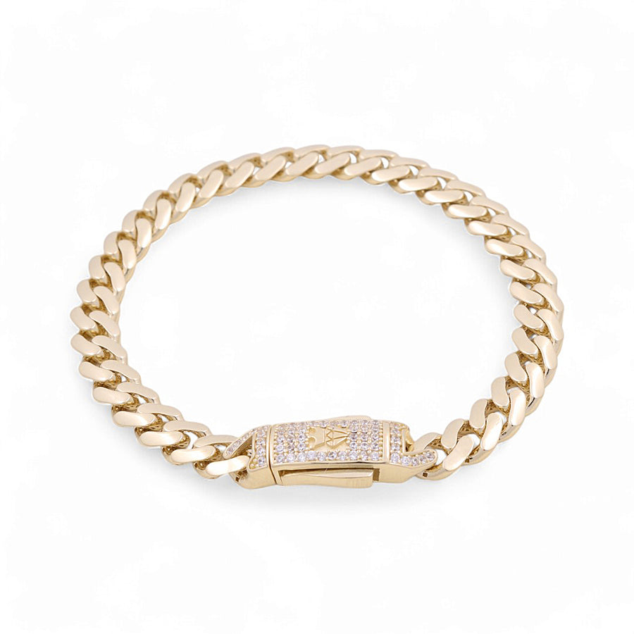 14K Yellow Gold Women Monaco Bracelet