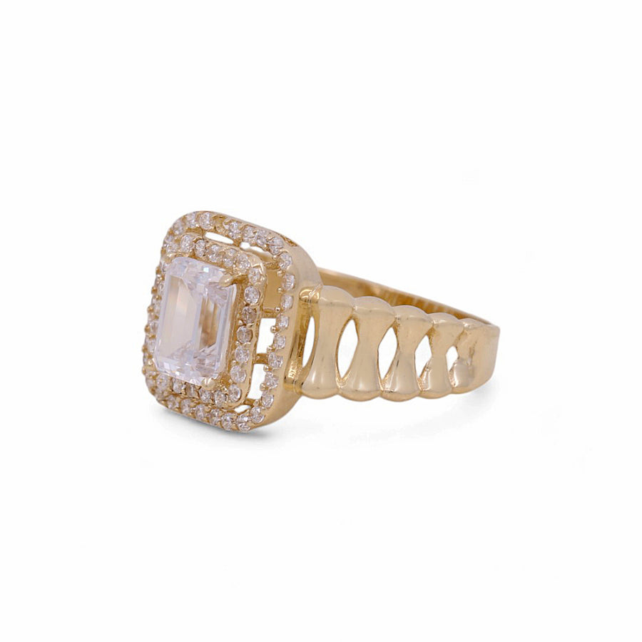 10K Yellow Gold Fashion Women's Ring