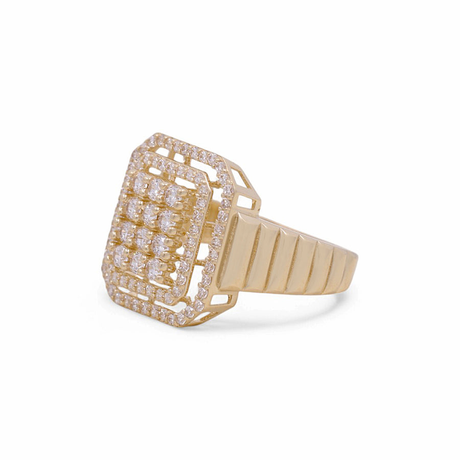 10K Yellow Gold Fashion Women's Ring