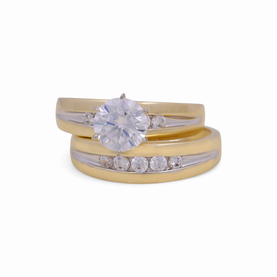 14K Yellow Gold Bridal Set  Women's Ring