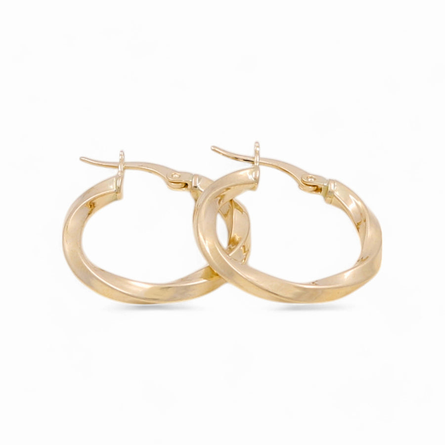 14K Yellow Gold Small Hoop Earrings