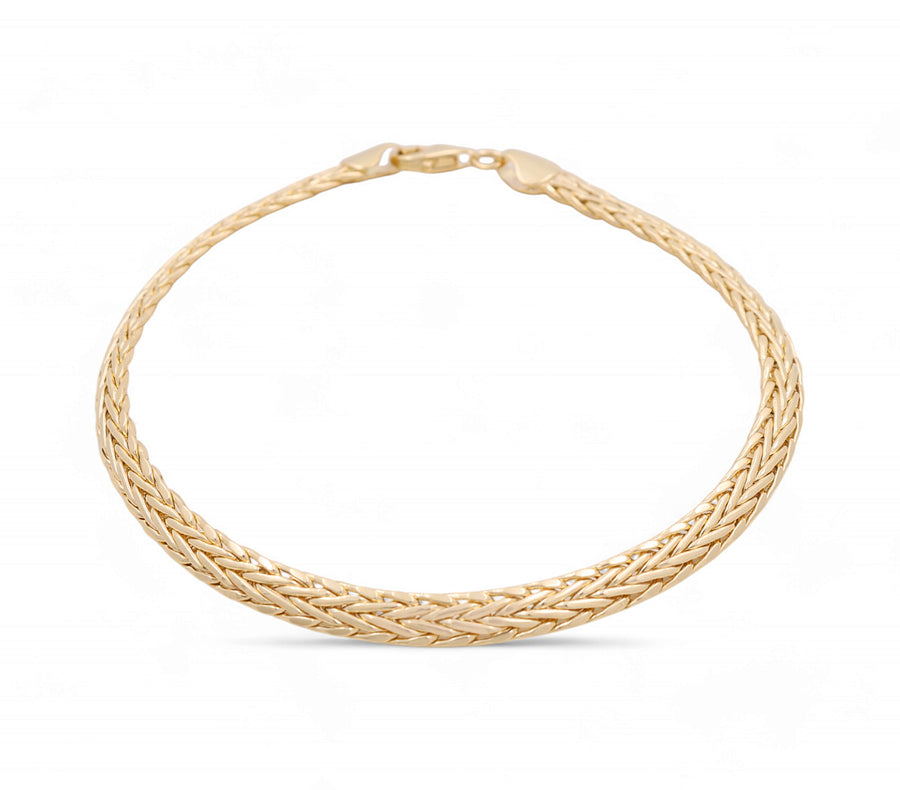 10K Yellow Gold Fancy Link Bracelet