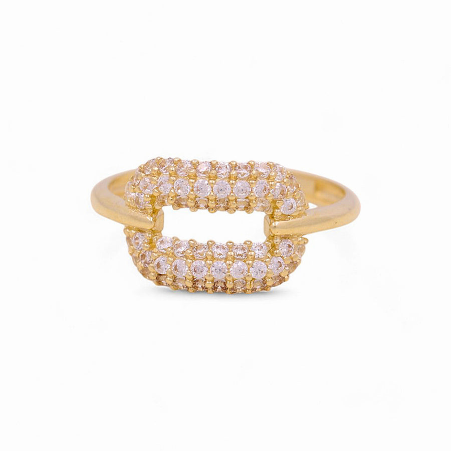 10K Yellow  Fashion with Cz  Women's Ring