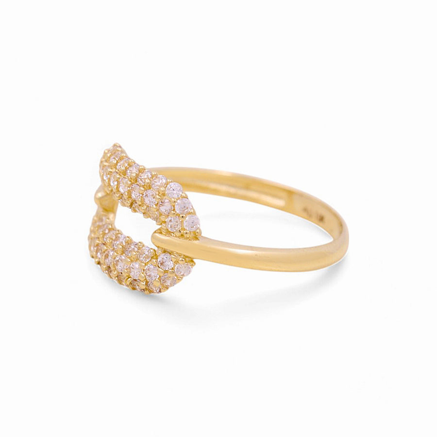 10K Yellow  Fashion with Cz  Women's Ring