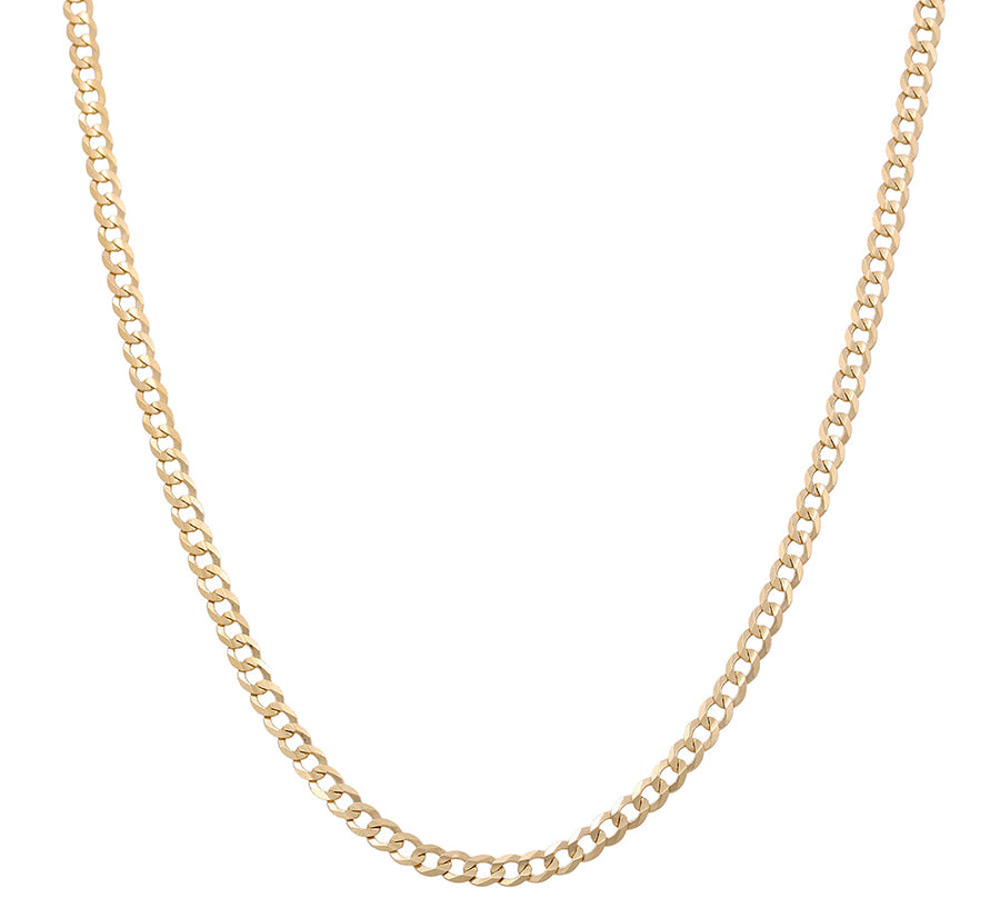 14K Yellow Gold Curb Chain