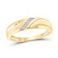 10k Yellow Gold  Bridal 3 Pieces Set Ring  0.33tw Round Diamonds